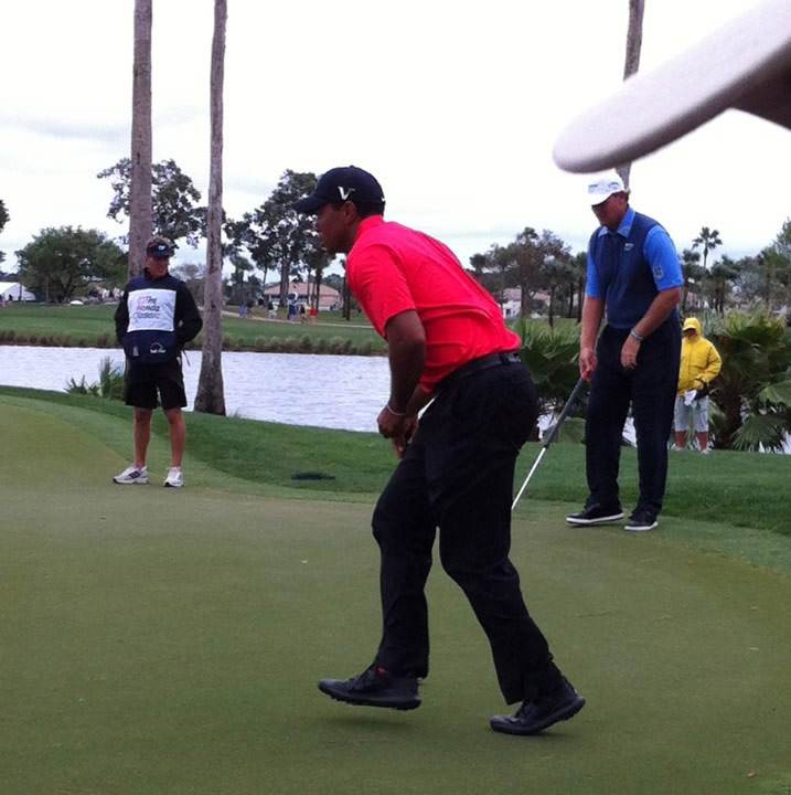 Tiger Woods at the Honda Classic